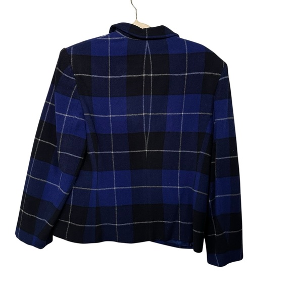 STYLE BUNDLE Women’s Vintage Blue Jacket Shirt Sweater Pepe Jeans plaid M L - Picture 3 of 16